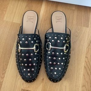 Studded loafers